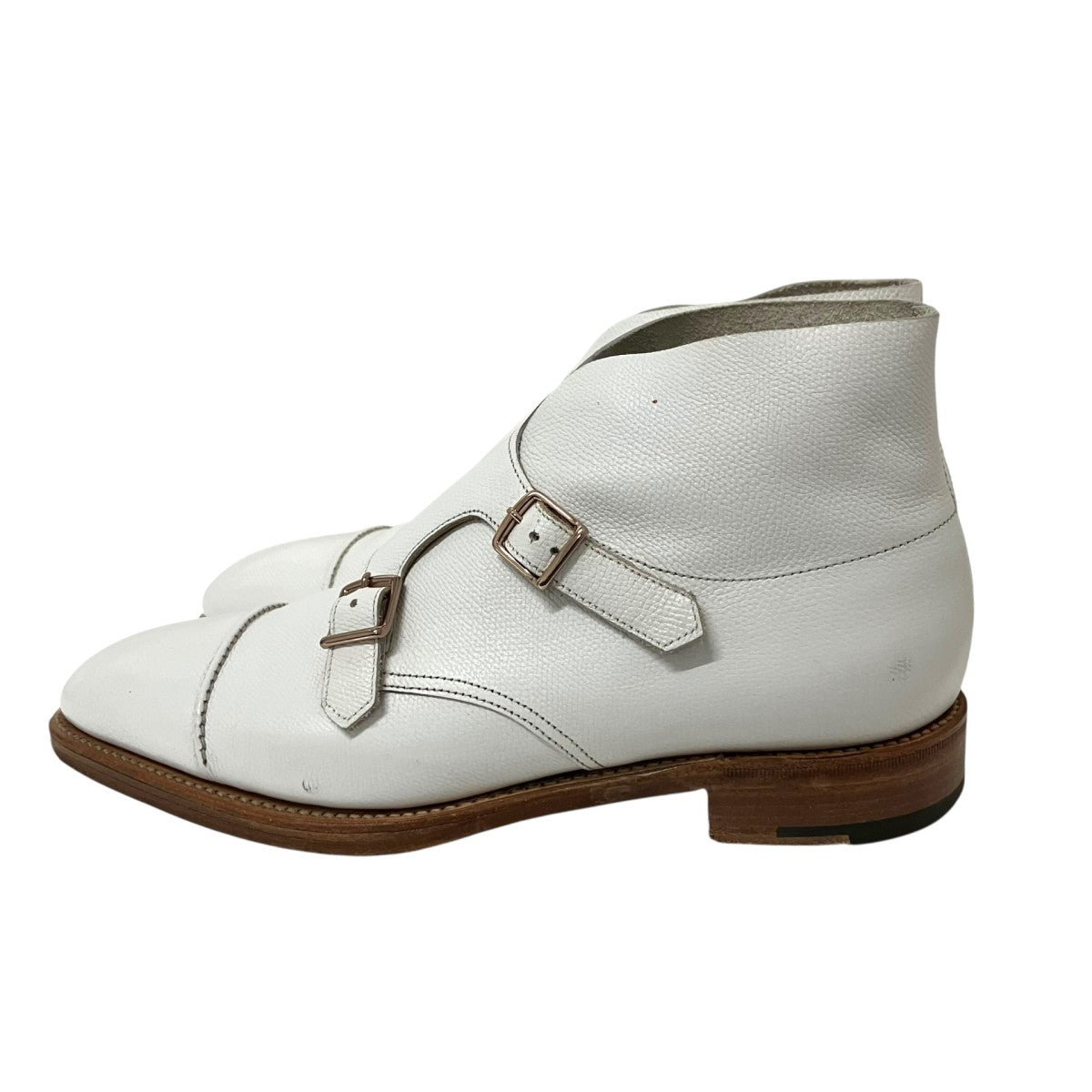 JOHN LOBB WILLIAM 2 BOOTモンクストラップショートブーツ 古着・中古-3枚目のアイテム画像