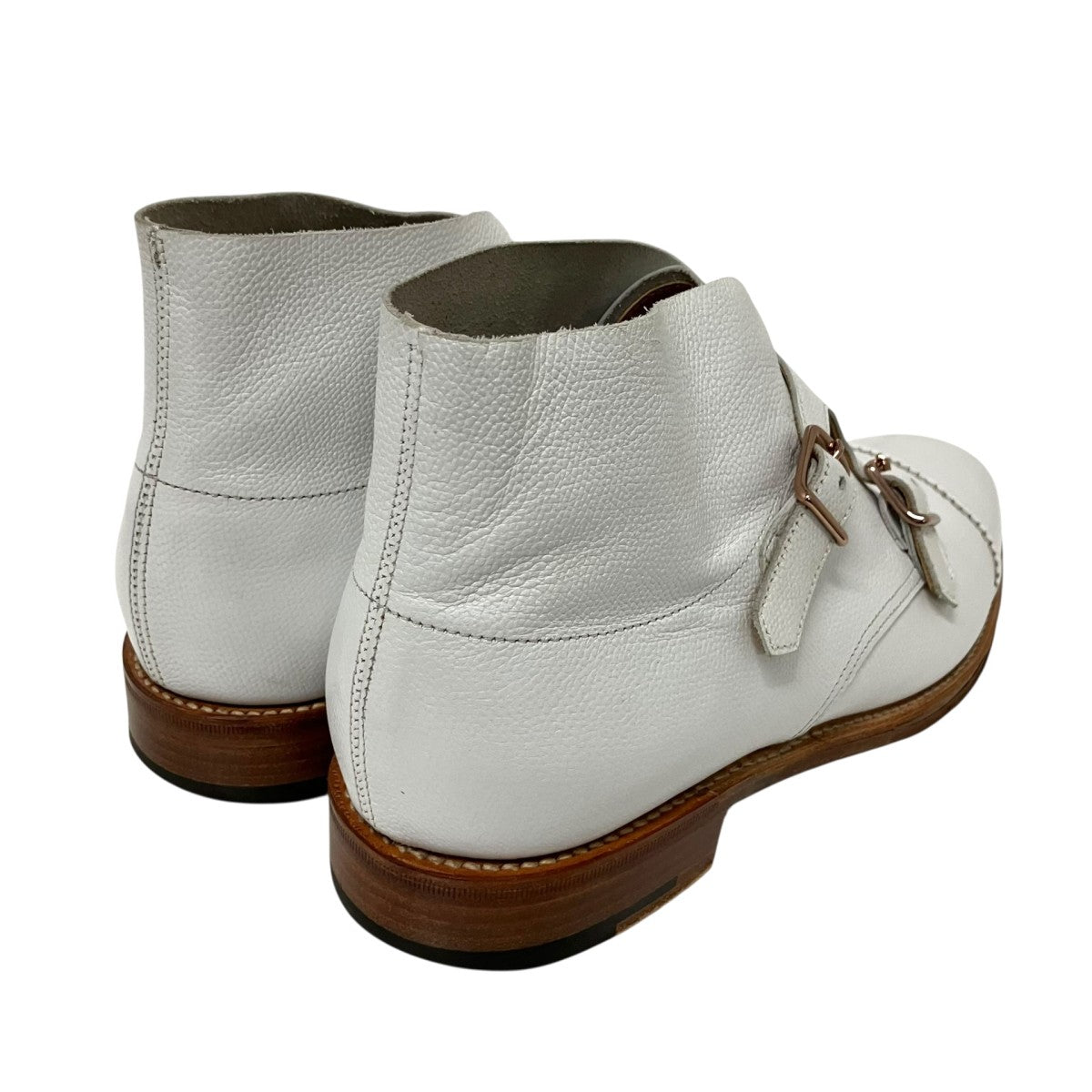 JOHN LOBB WILLIAM 2 BOOTモンクストラップショートブーツ 古着・中古-5枚目のアイテム画像