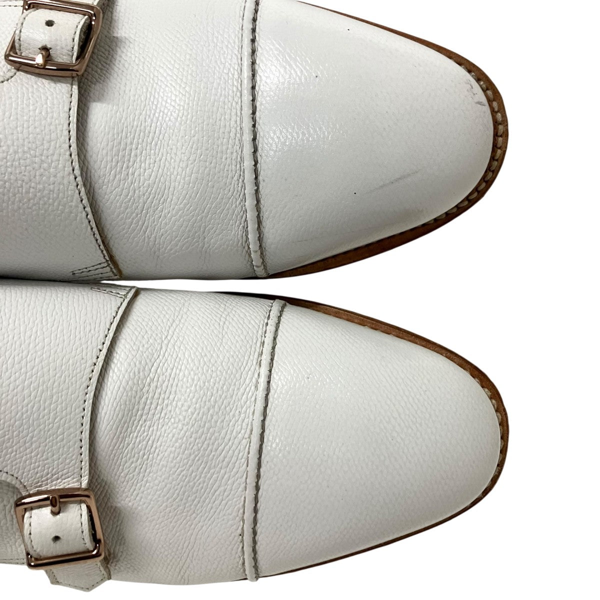 JOHN LOBB WILLIAM 2 BOOTモンクストラップショートブーツ 古着・中古-8枚目のアイテム画像