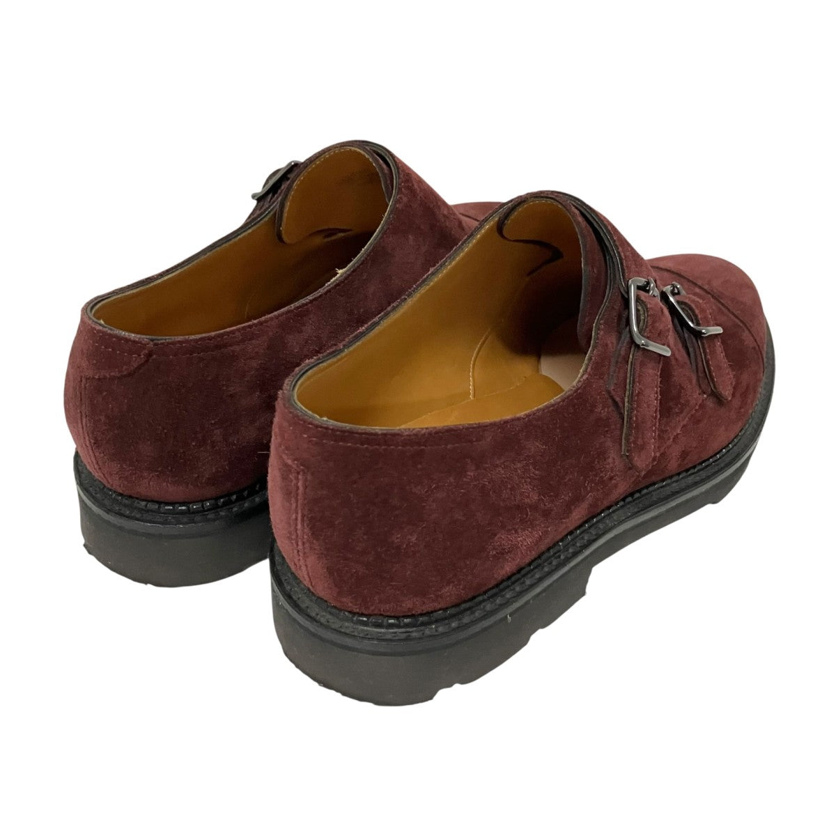 JOHN LOBB WILLIAMスエードモンクストラップシューズ 古着・中古-5枚目のアイテム画像