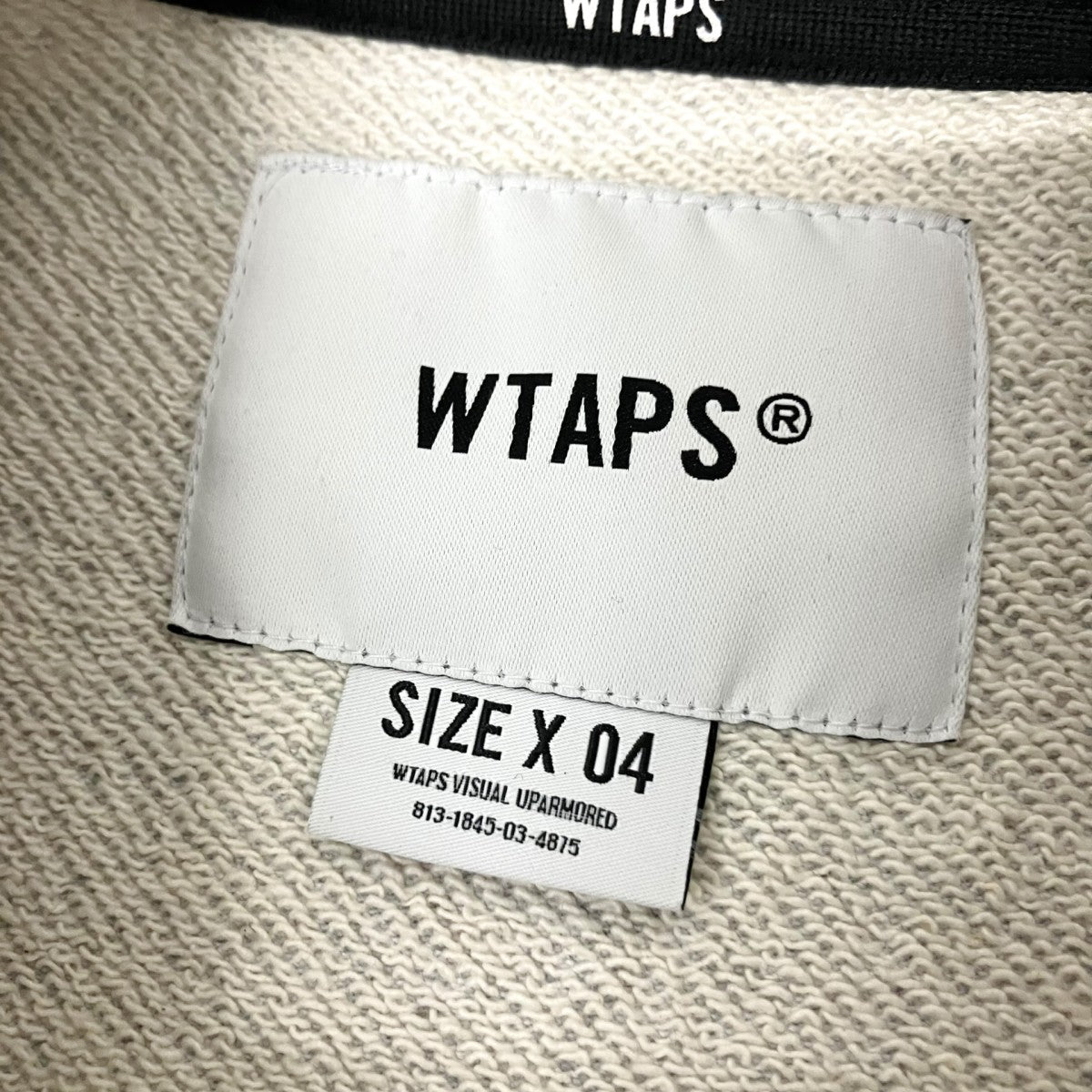 WTAPS ロゴスウェット251ATDT CSM03 古着・中古-5枚目のアイテム画像