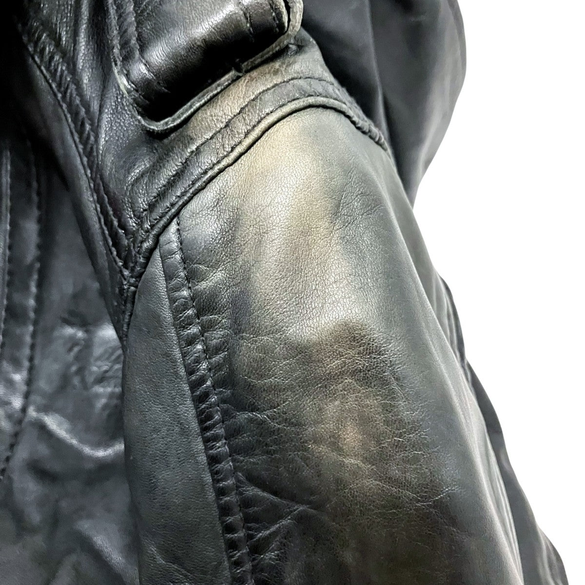 HILFIGER DENIM レザージャケット69 2641851 240 古着・中古-6枚目のアイテム画像