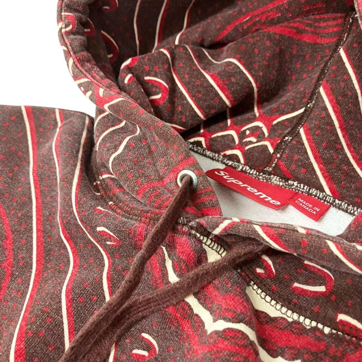 Supreme Cairo Pullover Hoodieプルオーバーパーカー 古着・中古-3枚目のアイテム画像