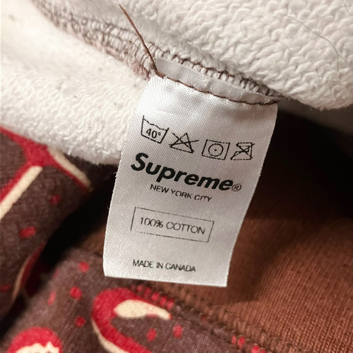 Supreme Cairo Pullover Hoodieプルオーバーパーカー 古着・中古-8枚目のアイテム画像