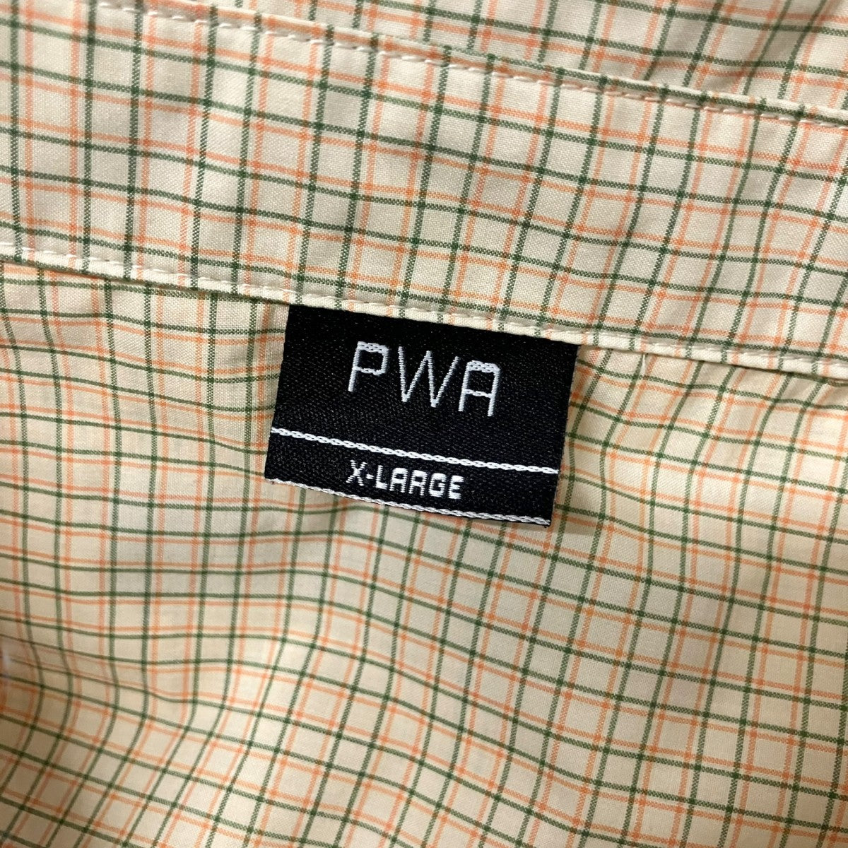 PWA チェック半袖シャツP05C009 SH02 古着・中古-4枚目のアイテム画像