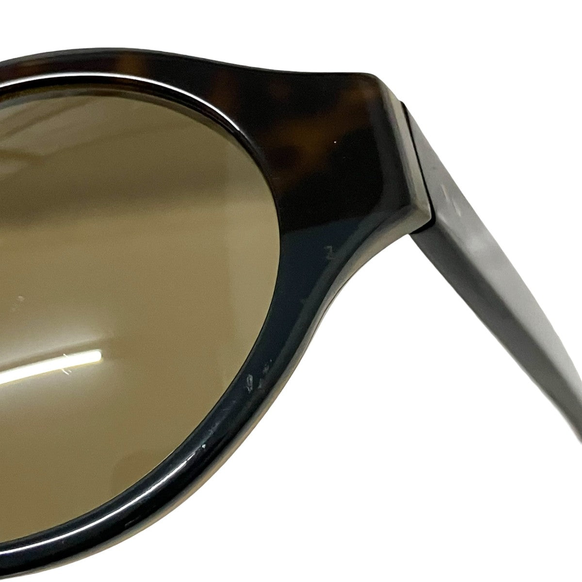 DRIES VAN NOTEN×LINDA FARROW GALLERY バイカラーサングラス ブラウン