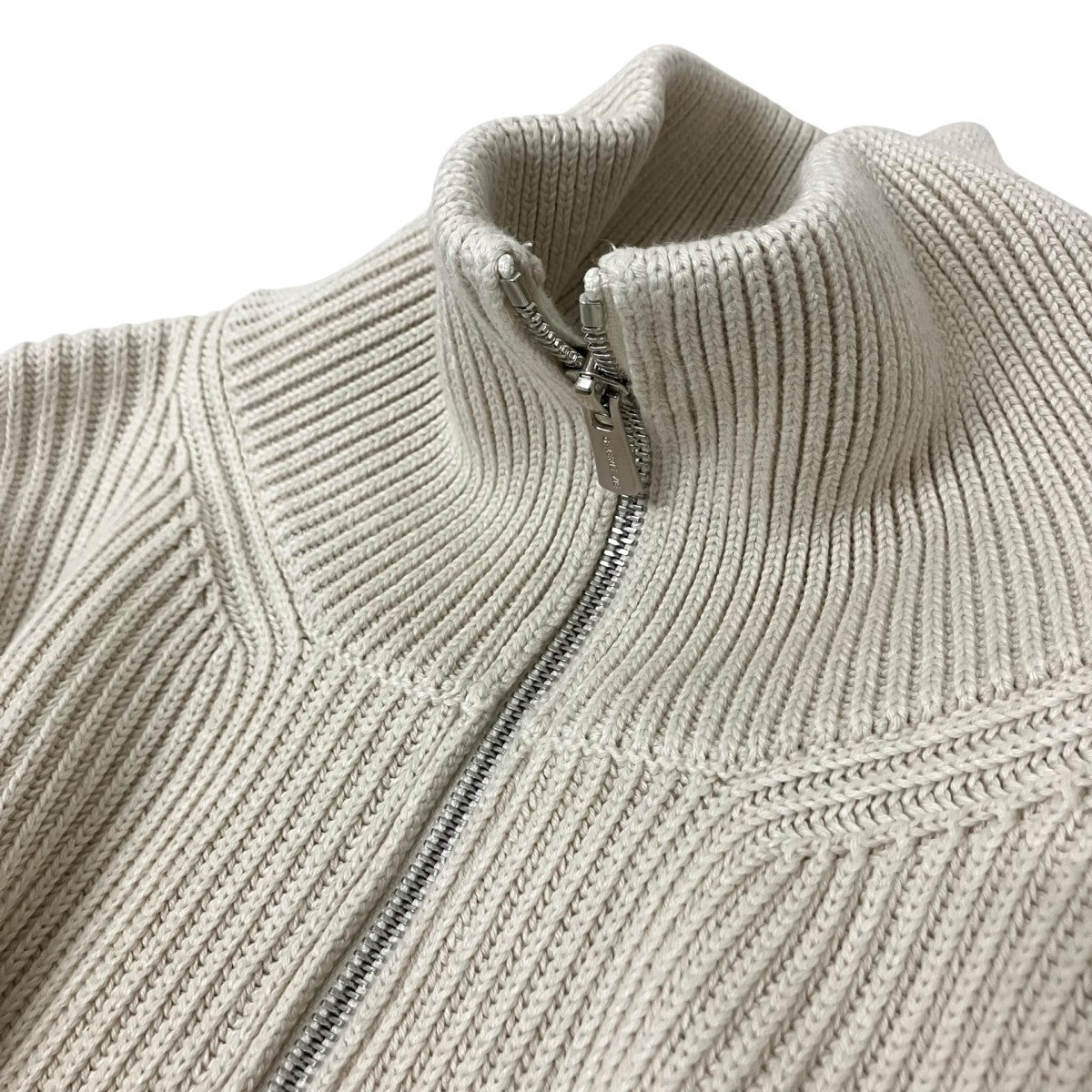 GALERIE VIE コットンシルク ハーフジッププルオーバー23 02 21 02503 古着・中古-3枚目のアイテム画像