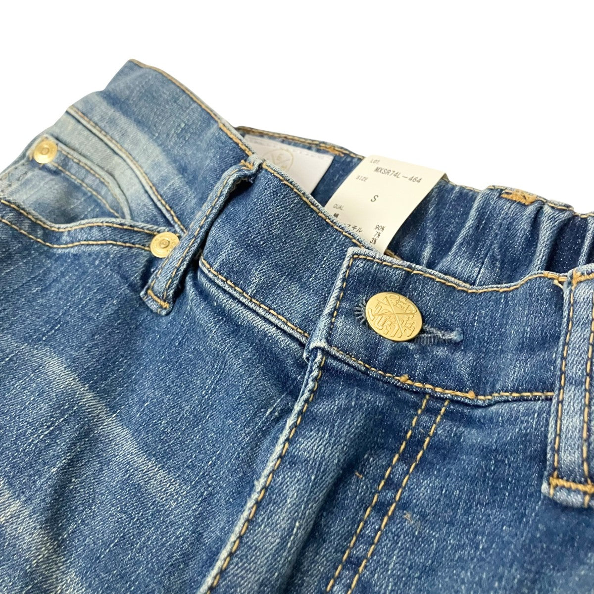 Deuxieme Classe×BIG JOHN SURT MANNISH BAGGY デニムデニムパンツ24 030 521 0006 3 0 古着・中古-3枚目のアイテム画像