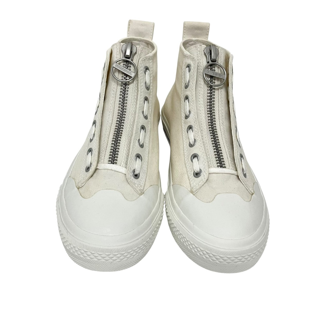 DIESEL ハイカットスニーカー28.5センチ@Y9 DIESEL(ディーゼル) ハイカットスニーカーY02567 Y02567 ホワイト
