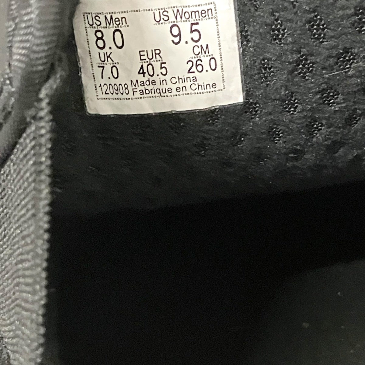 VANS Mte Mountain Mule ShoeマウンテンミュールVN000D271OJ 古着・中古-7枚目のアイテム画像