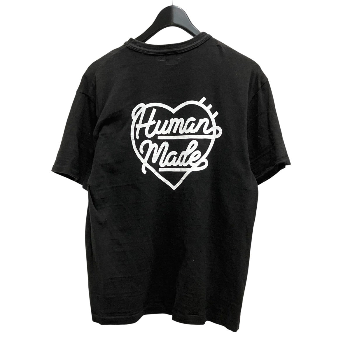 HUMAN MADE(ヒューマンメイド) 胸ポケット付きTシャツ ブラック サイズ