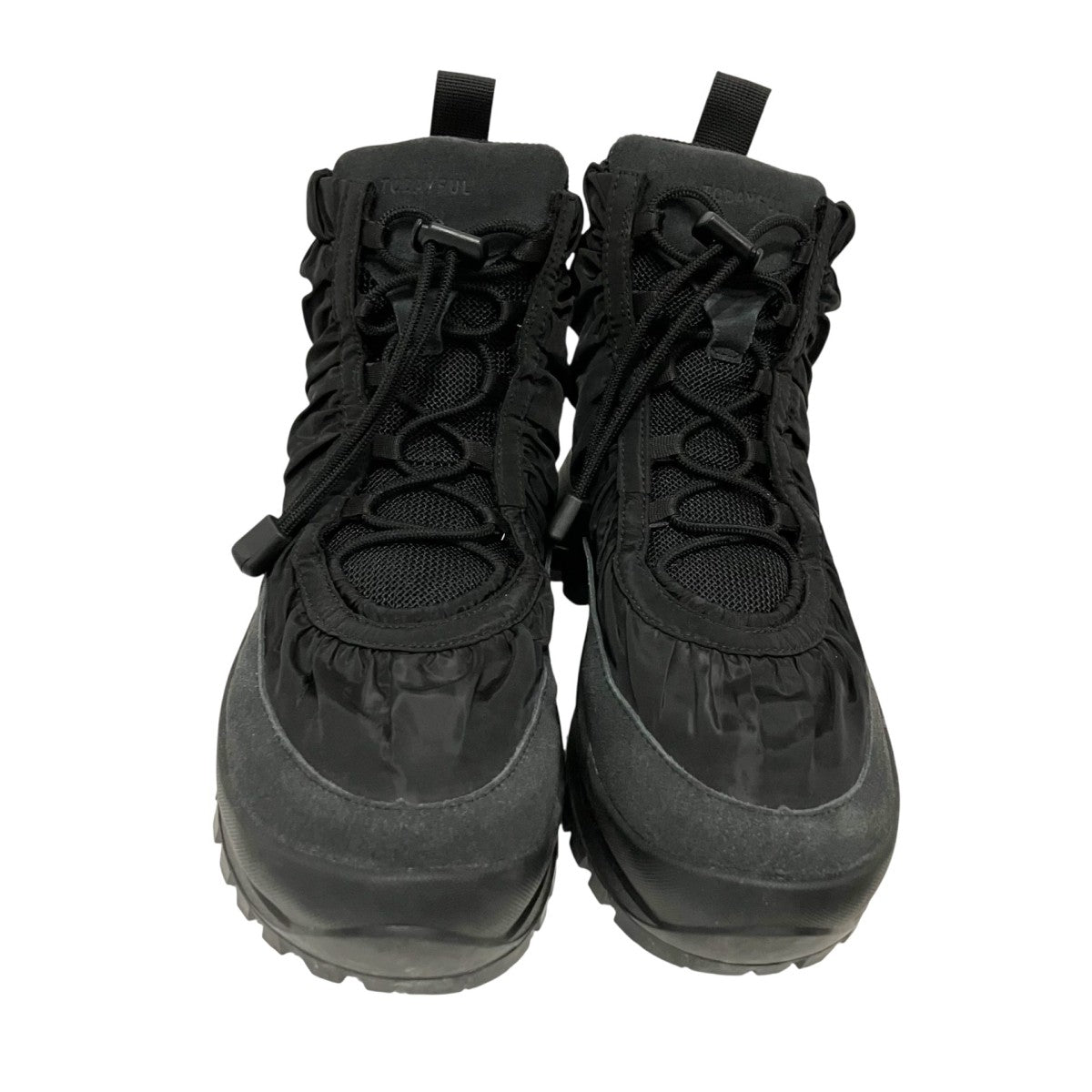 TODAYFUL vibramsole drawstring sneakersハイカットスニーカー 古着・中古-2枚目のアイテム画像