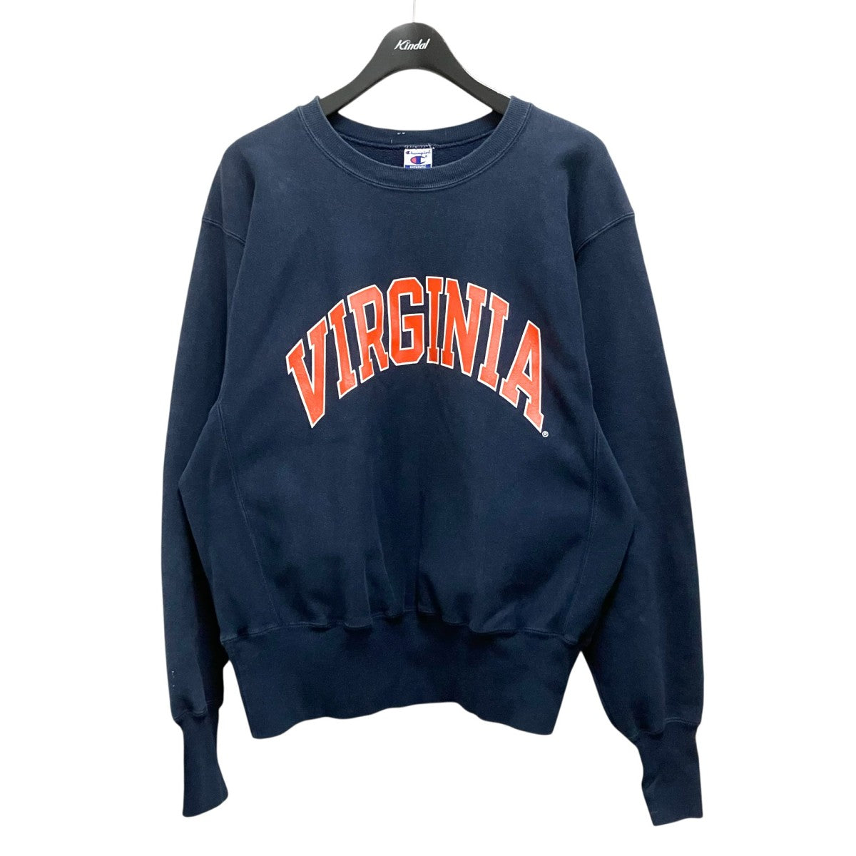 Champion 90SVIRGINIAプリントスウェット 古着・中古-1枚目のアイテム画像