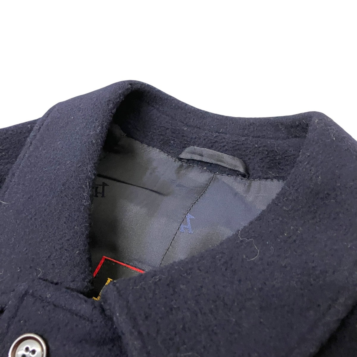 HERNO(ヘルノ) カシミヤ混ベルト付きコート ネイビー サイズ 48