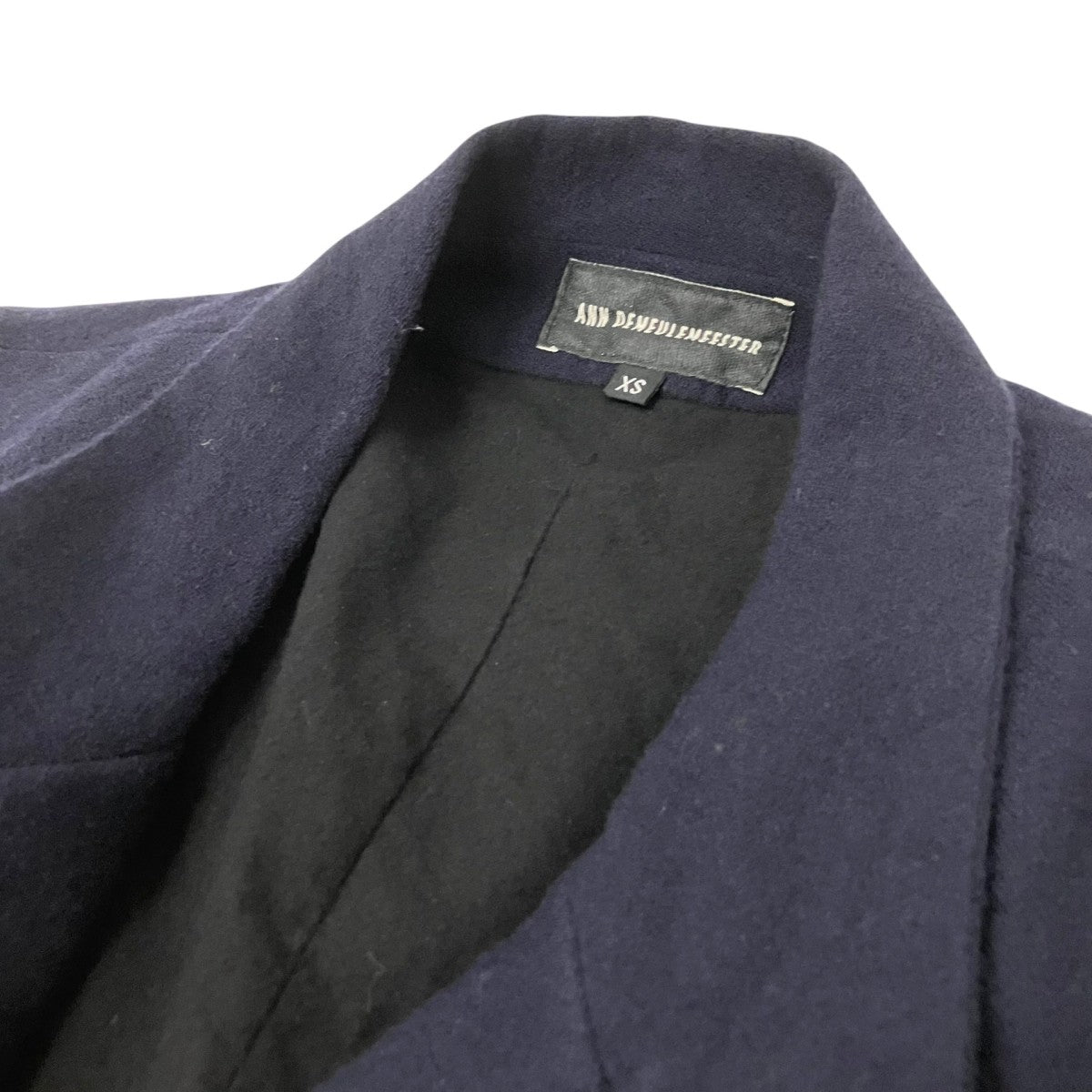 ANN DEMEULEMEESTER ラペルドベスト352 01 49103 古着・中古-3枚目のアイテム画像