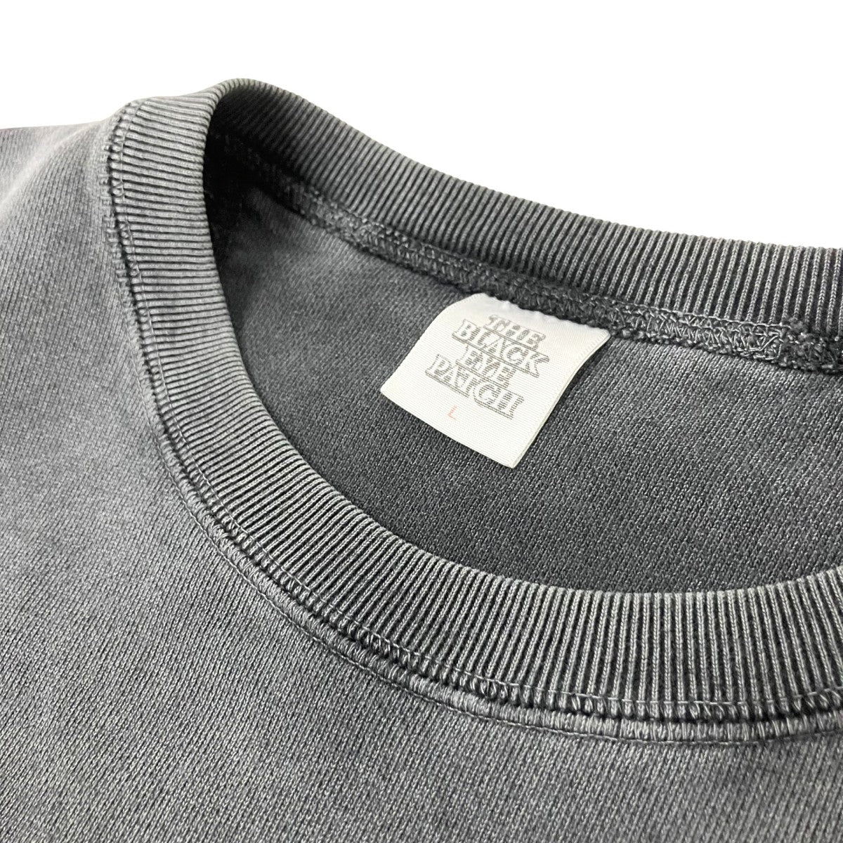 THE BLACK EYE PATCH HANDLE WITH CARE PIGMENT DYED SWEAT加工スウェット 古着・中古-3枚目のアイテム画像
