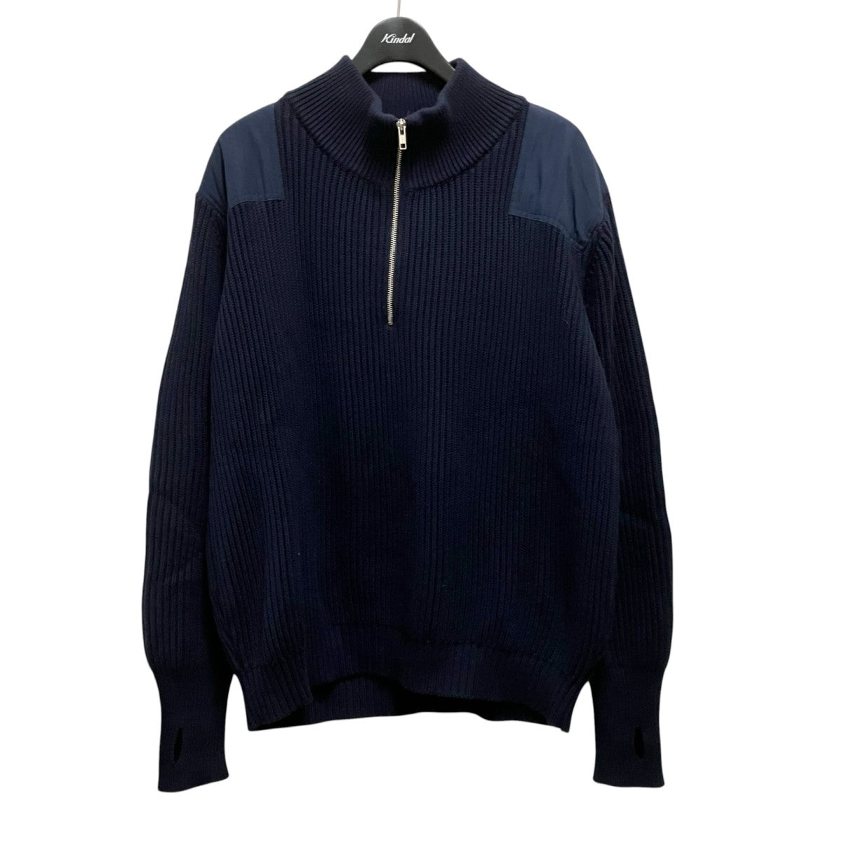 WAIPER ハーフジップニット 古着・中古-1枚目のアイテム画像