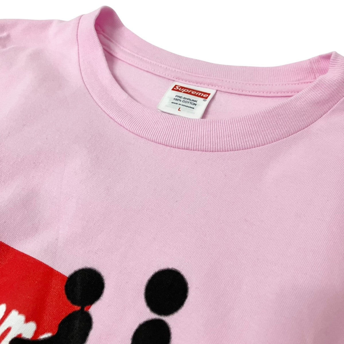 Supreme(シュプリーム) Stick Tee半袖Tシャツ ピンク サイズ L｜【公式