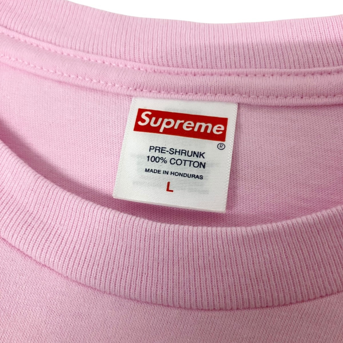 Supreme(シュプリーム) Stick Tee半袖Tシャツ ピンク サイズ L｜【公式