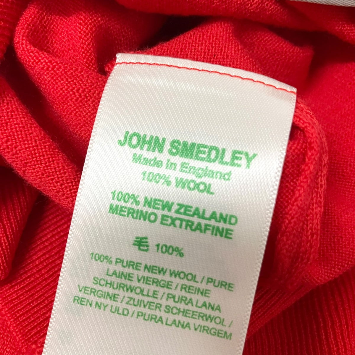 JOHN SMEDLEY タートルネックニット 古着・中古-5枚目のアイテム画像