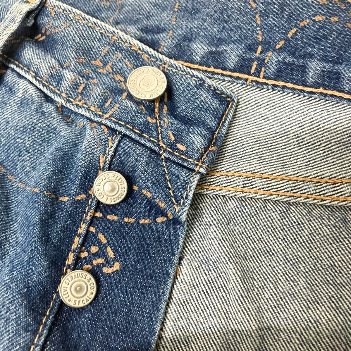 LEVI’S×A BATHING APE デニムパンツS41067 古着・中古-4枚目のアイテム画像