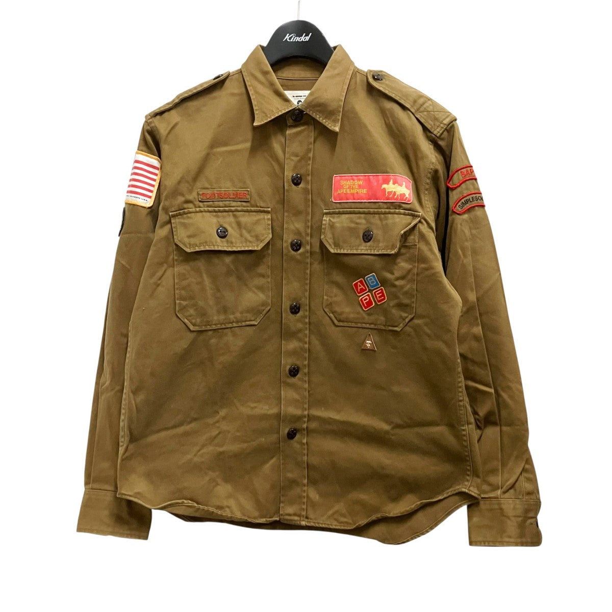 BAPE BY A BATHING APE 長袖シャツ 古着・中古-1枚目のアイテム画像