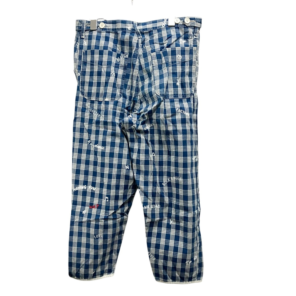 Porter Classic PALAKA PANTSチェックパンツ 古着・中古-2枚目のアイテム画像