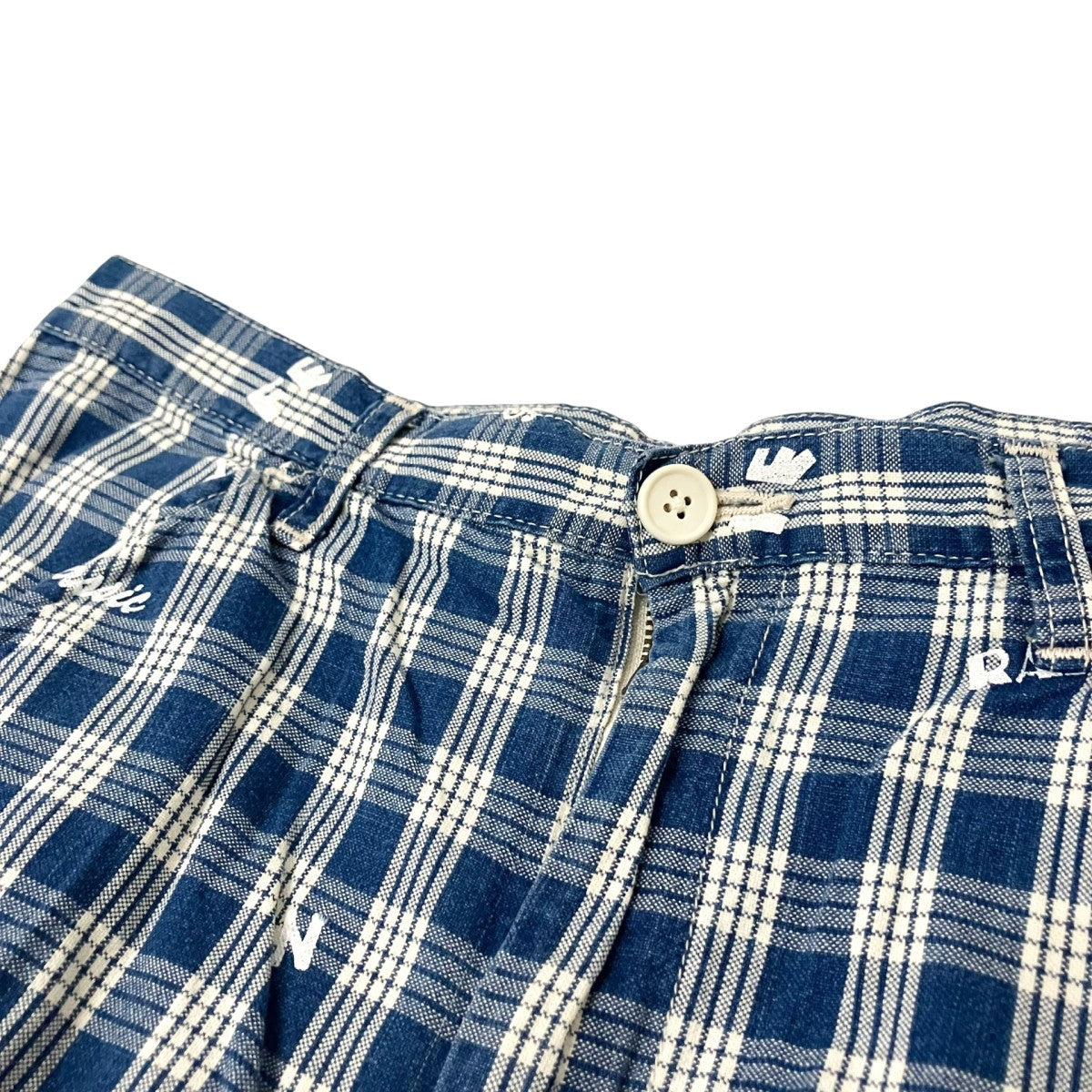 Porter Classic PALAKA PANTSチェックパンツ 古着・中古-3枚目のアイテム画像