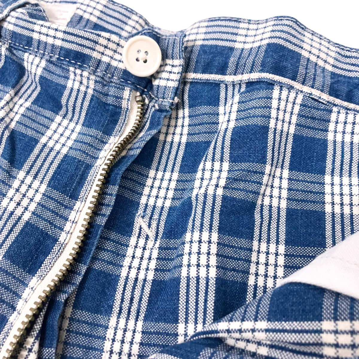 Porter Classic PALAKA PANTSチェックパンツ 古着・中古-4枚目のアイテム画像