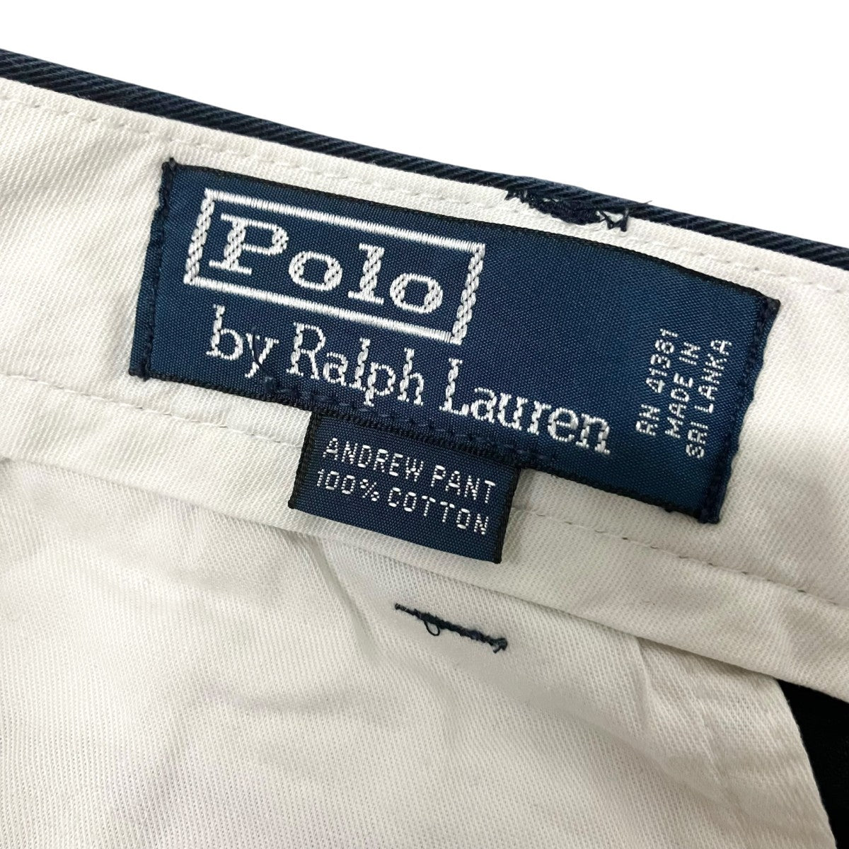 POLO RALPH LAUREN 00sコットンパンツW134876 古着・中古-6枚目のアイテム画像