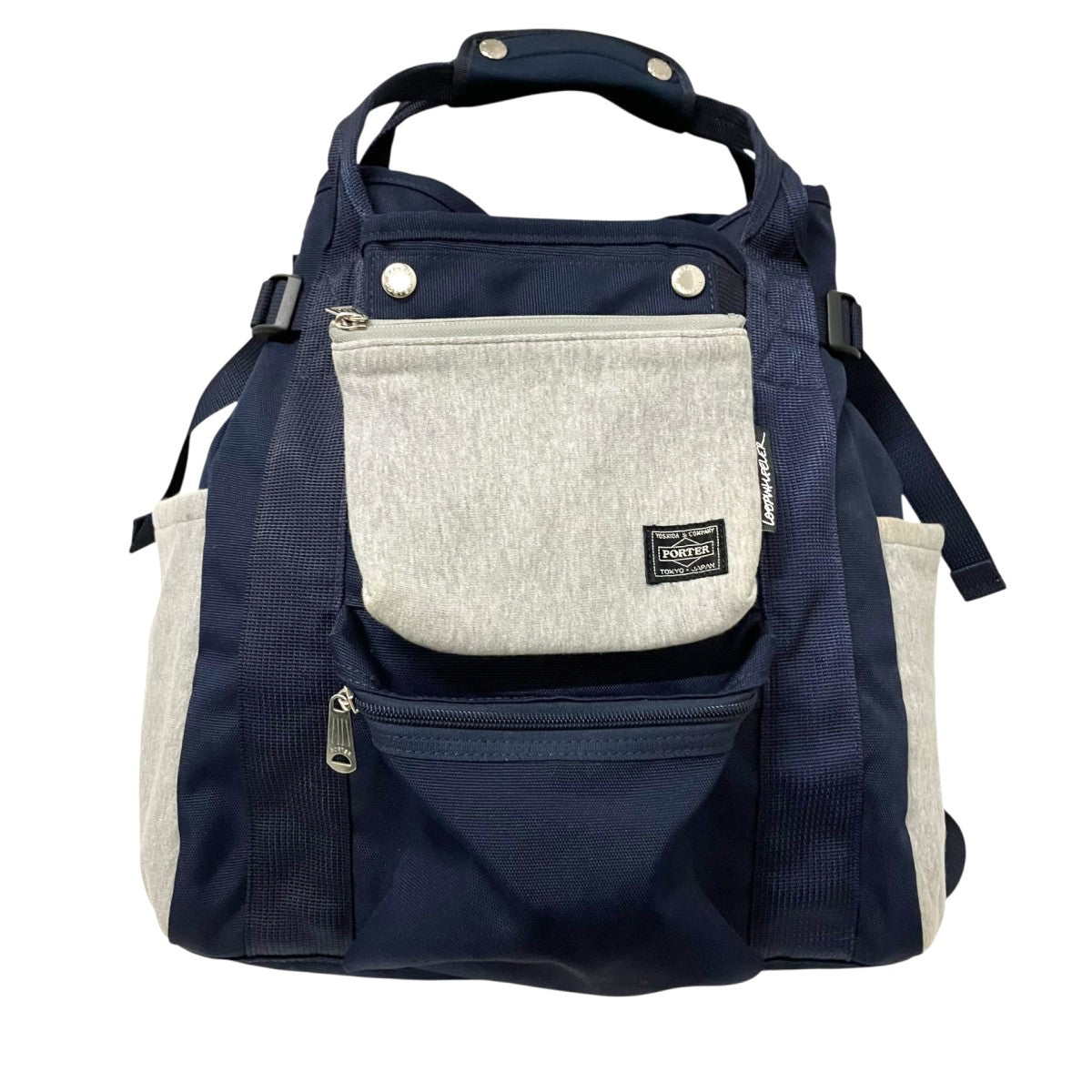 PORTER×LOOPWHEELER リュックサック 古着・中古-1枚目のアイテム画像