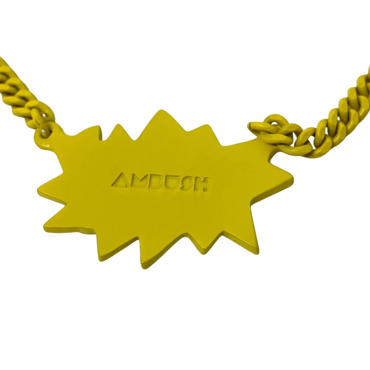 AMBUSH(アンブッシュ) POWモチーフネックレス イエロー｜【公式