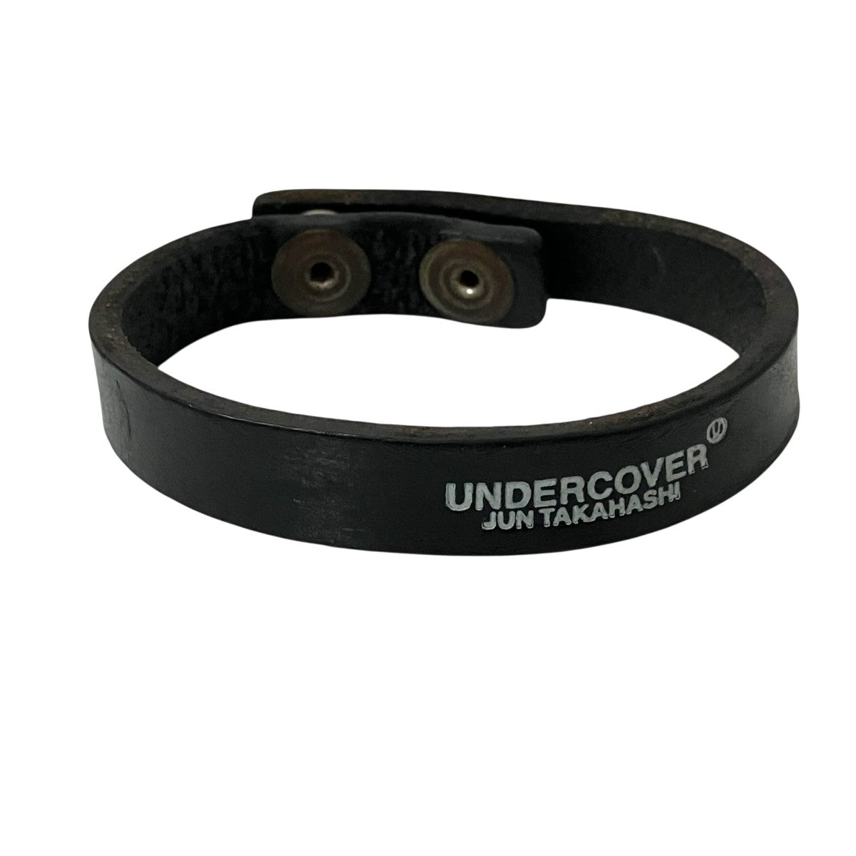 UNDERCOVER(アンダーカバー) レザーバングル ブラック｜【公式