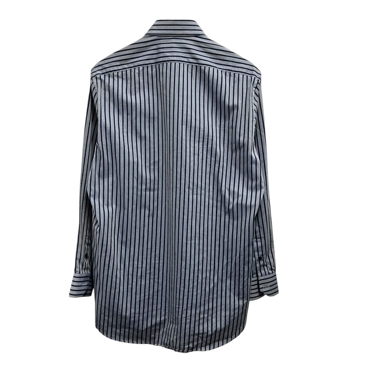 Saint Laurent Paris ストライプ長袖シャツ575193 古着・中古-2枚目のアイテム画像