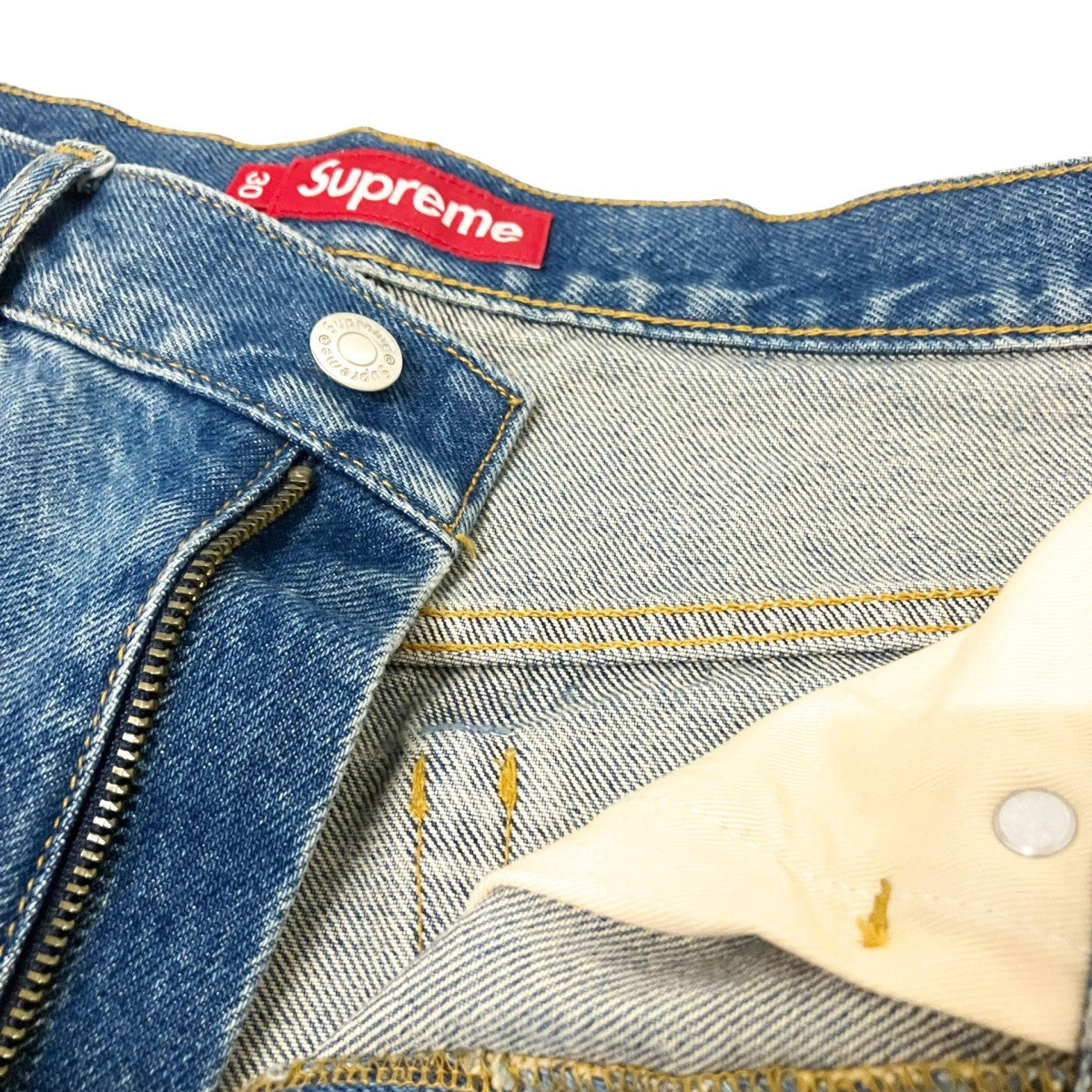 Supreme 24AWデニムパンツ 古着・中古-4枚目のアイテム画像