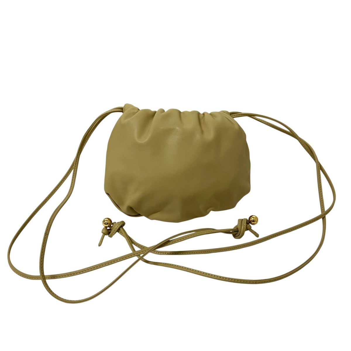 BOTTEGA VENETA 巾着ポーチ 古着・中古-1枚目のアイテム画像