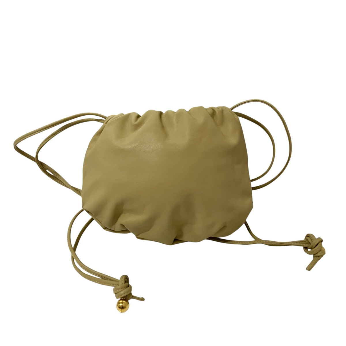 BOTTEGA VENETA 巾着ポーチ 古着・中古-2枚目のアイテム画像