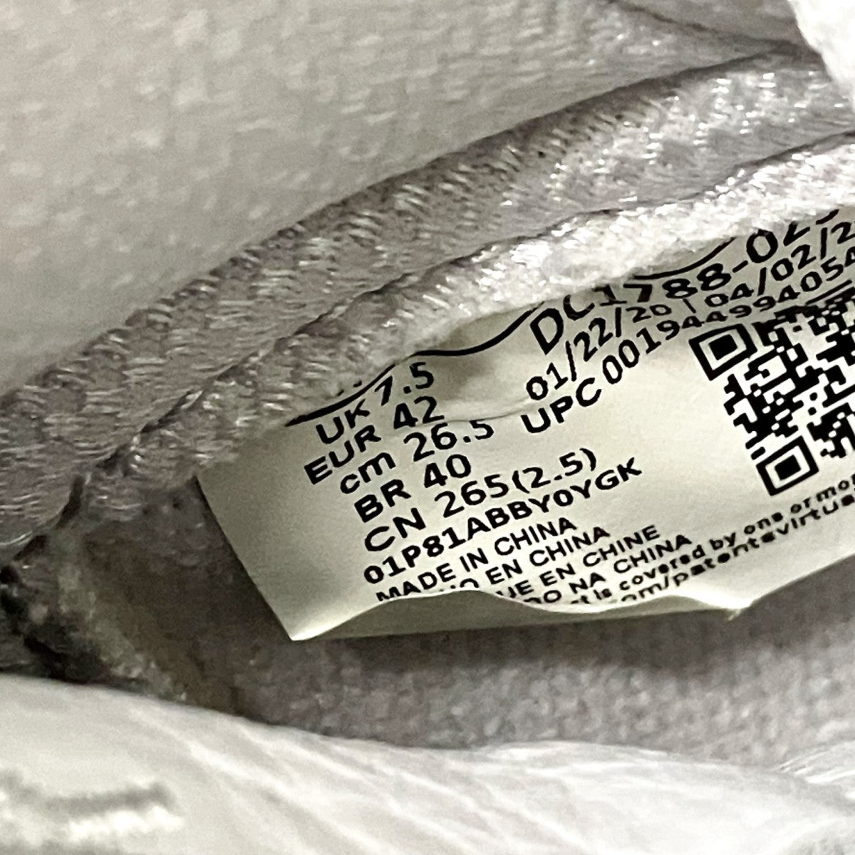 NIKE AIR JORDAN 1 HIGH OG CO JPハイカットスニーカーDC1788 029 古着・中古-6枚目のアイテム画像