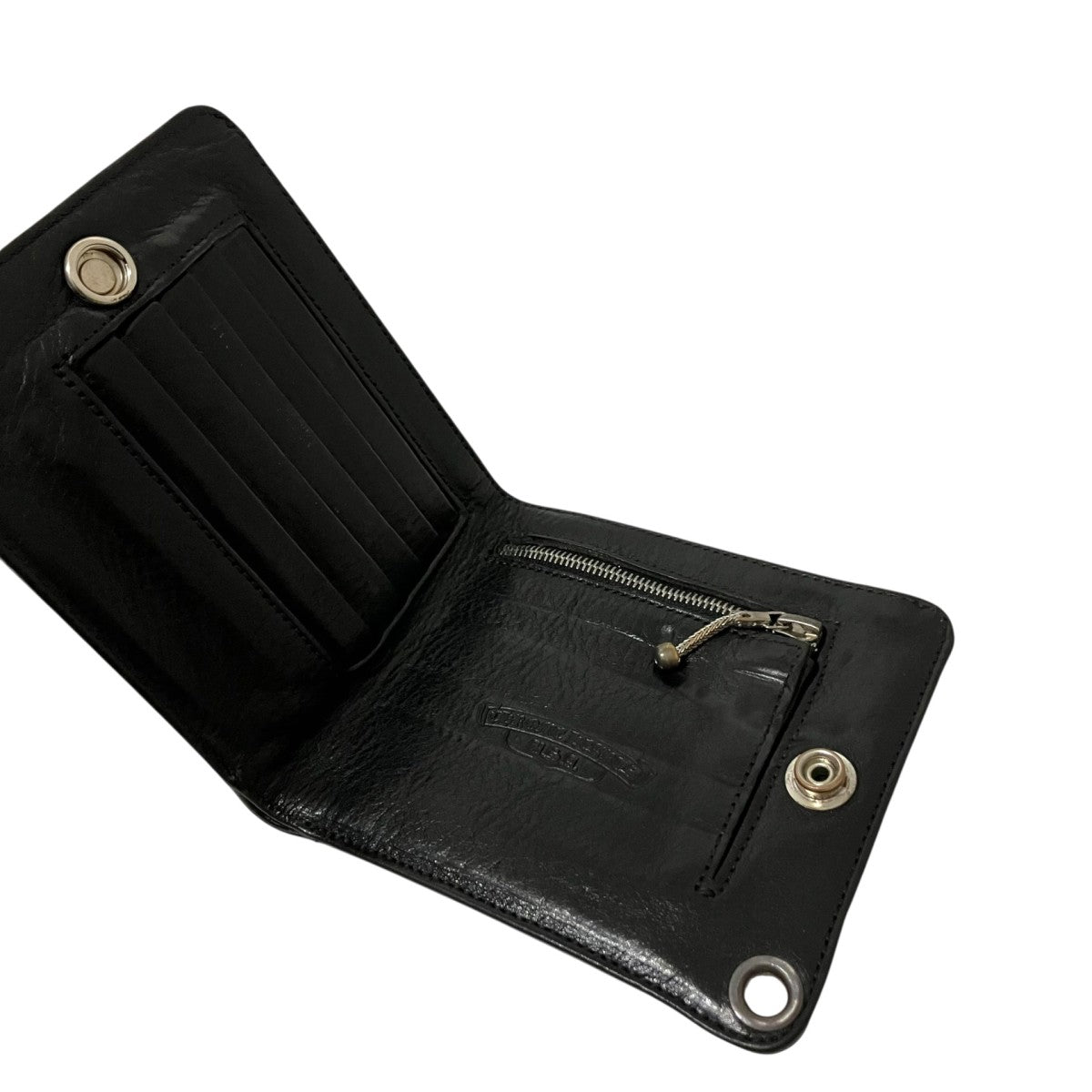 CHROME HEARTS ワンスナップクロスボタンウォレット2246 304 0050 古着・中古-5枚目のアイテム画像