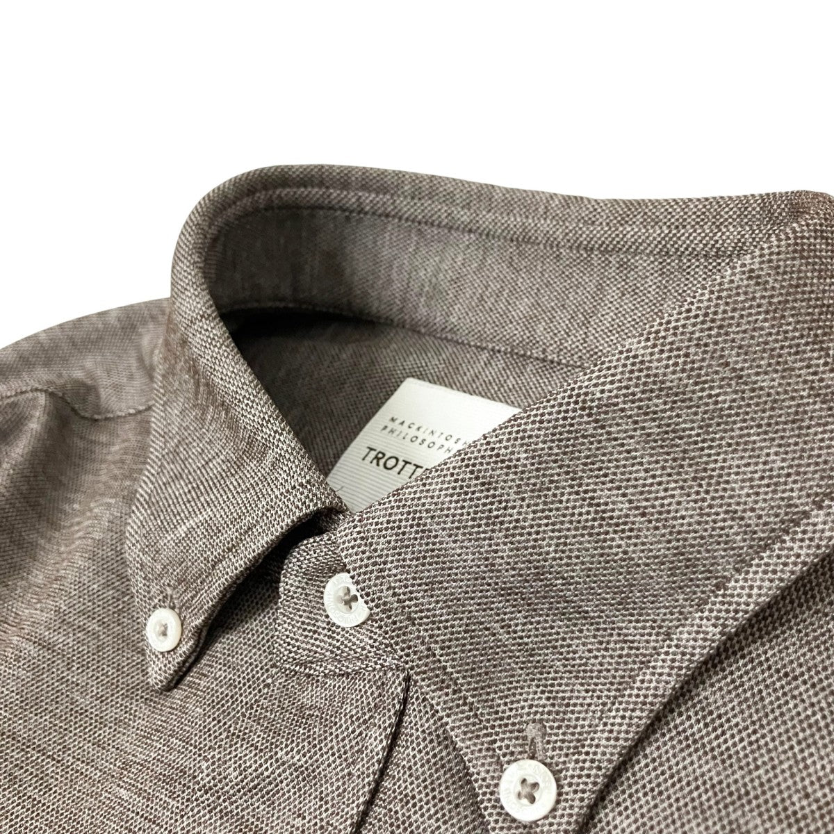 MACKINTOSH PHILOSOPHY ボタンダウンポロシャツH1M77 741 56 古着・中古-3枚目のアイテム画像
