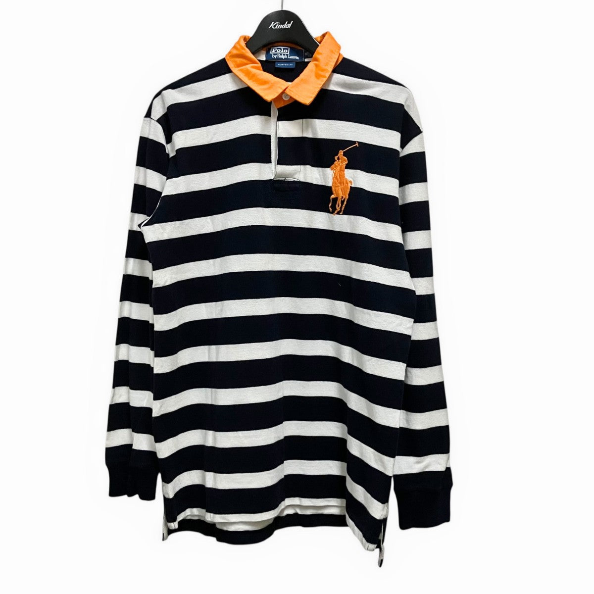 POLO RALPH LAUREN ボーダーポロシャツ 古着・中古-1枚目のアイテム画像