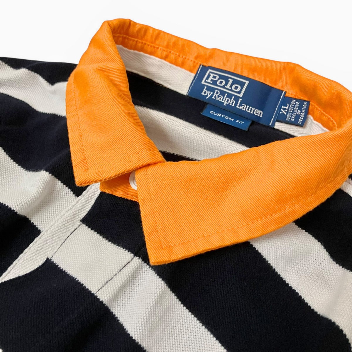 POLO RALPH LAUREN ボーダーポロシャツ 古着・中古-3枚目のアイテム画像