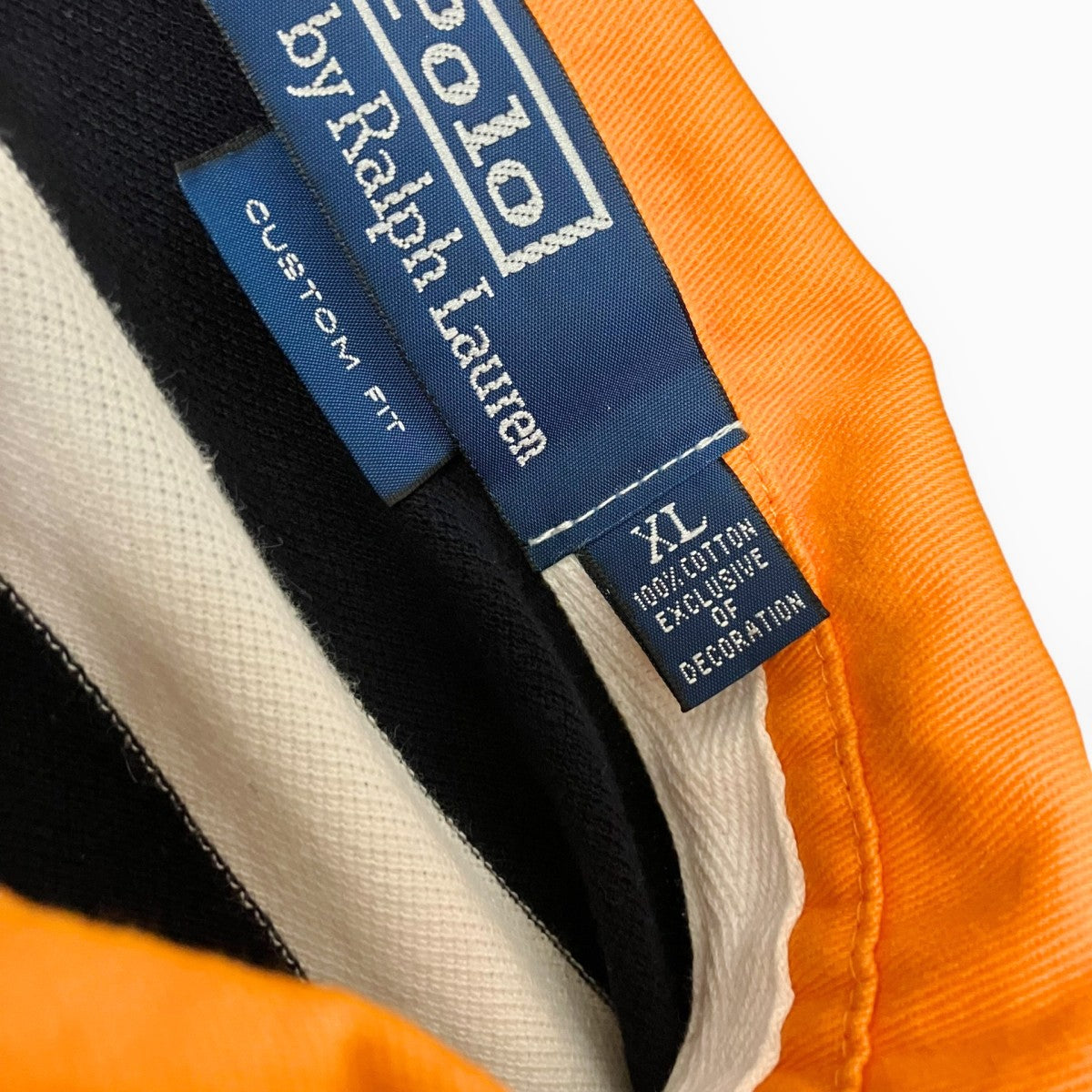 POLO RALPH LAUREN ボーダーポロシャツ 古着・中古-4枚目のアイテム画像