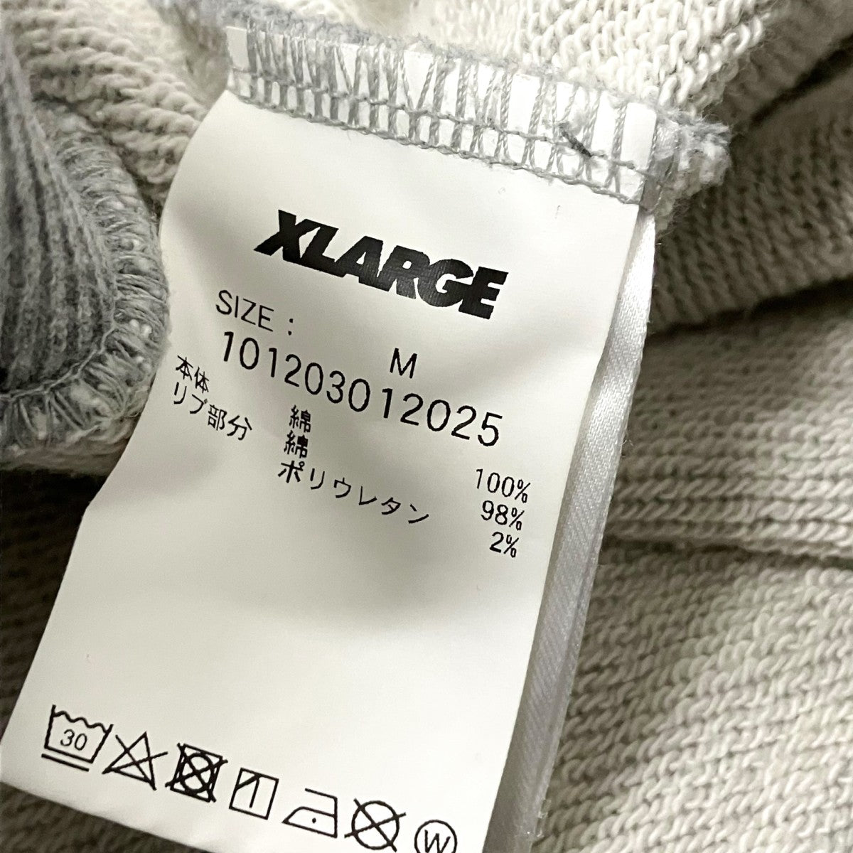 X-LARGE BONE LOGO PULLOVER HOODED SWEATプルオーバーパーカー101203012025 古着・中古-6枚目のアイテム画像