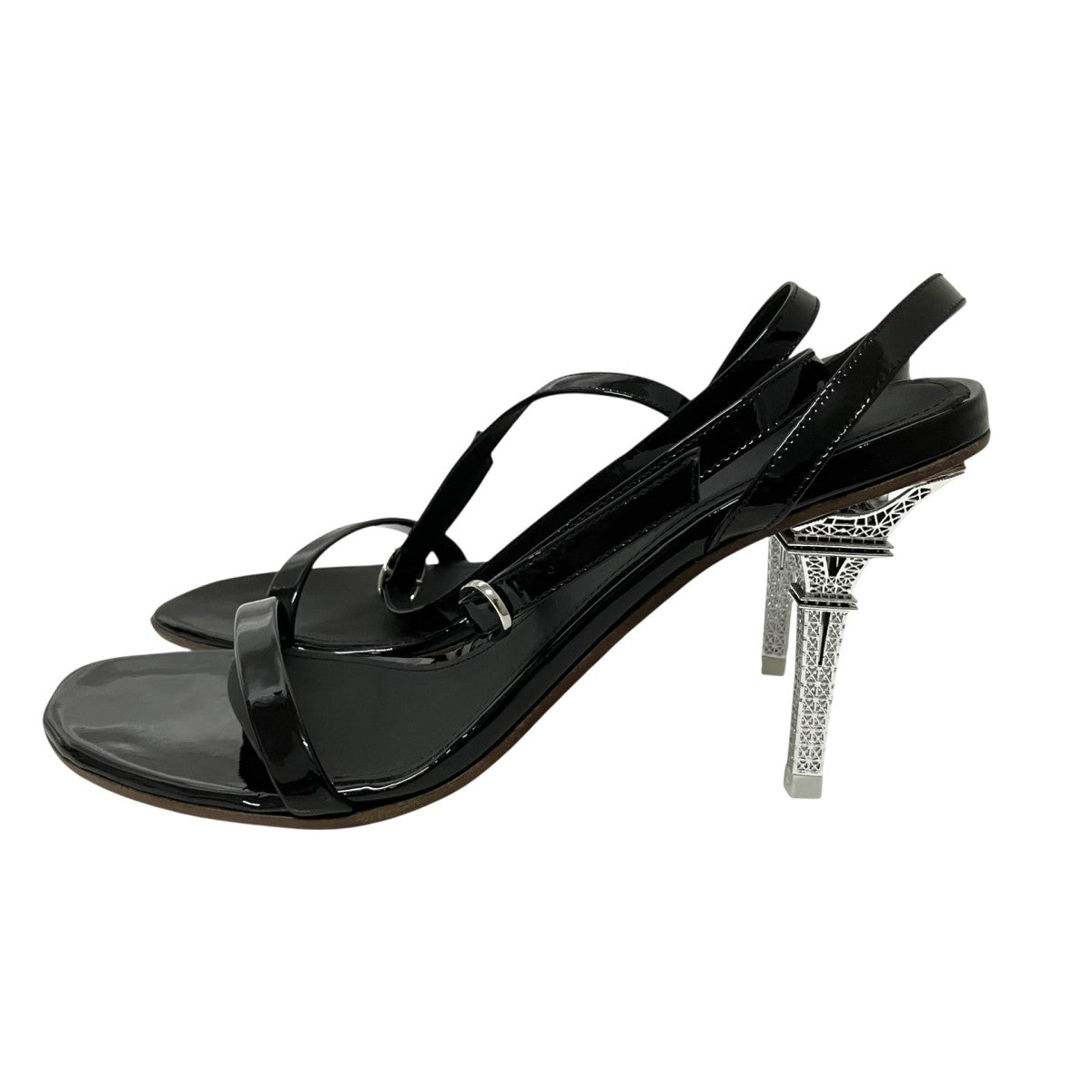 VETEMENTS Eiffel Tower SandalアンクルストラップサンダルWSS19VE19176 古着・中古-3枚目のアイテム画像