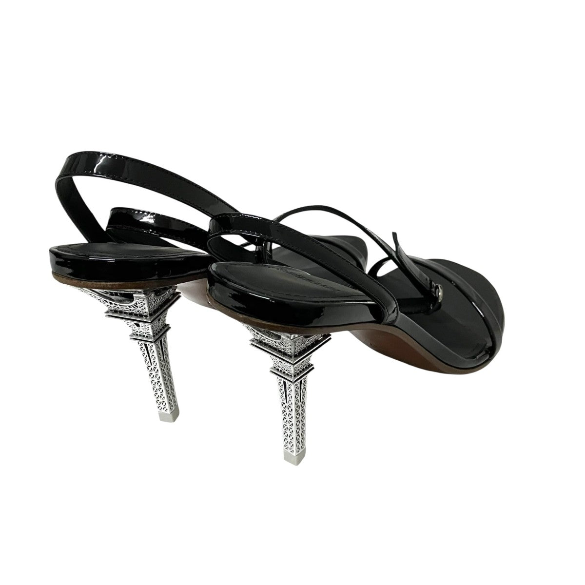 VETEMENTS Eiffel Tower SandalアンクルストラップサンダルWSS19VE19176 古着・中古-5枚目のアイテム画像