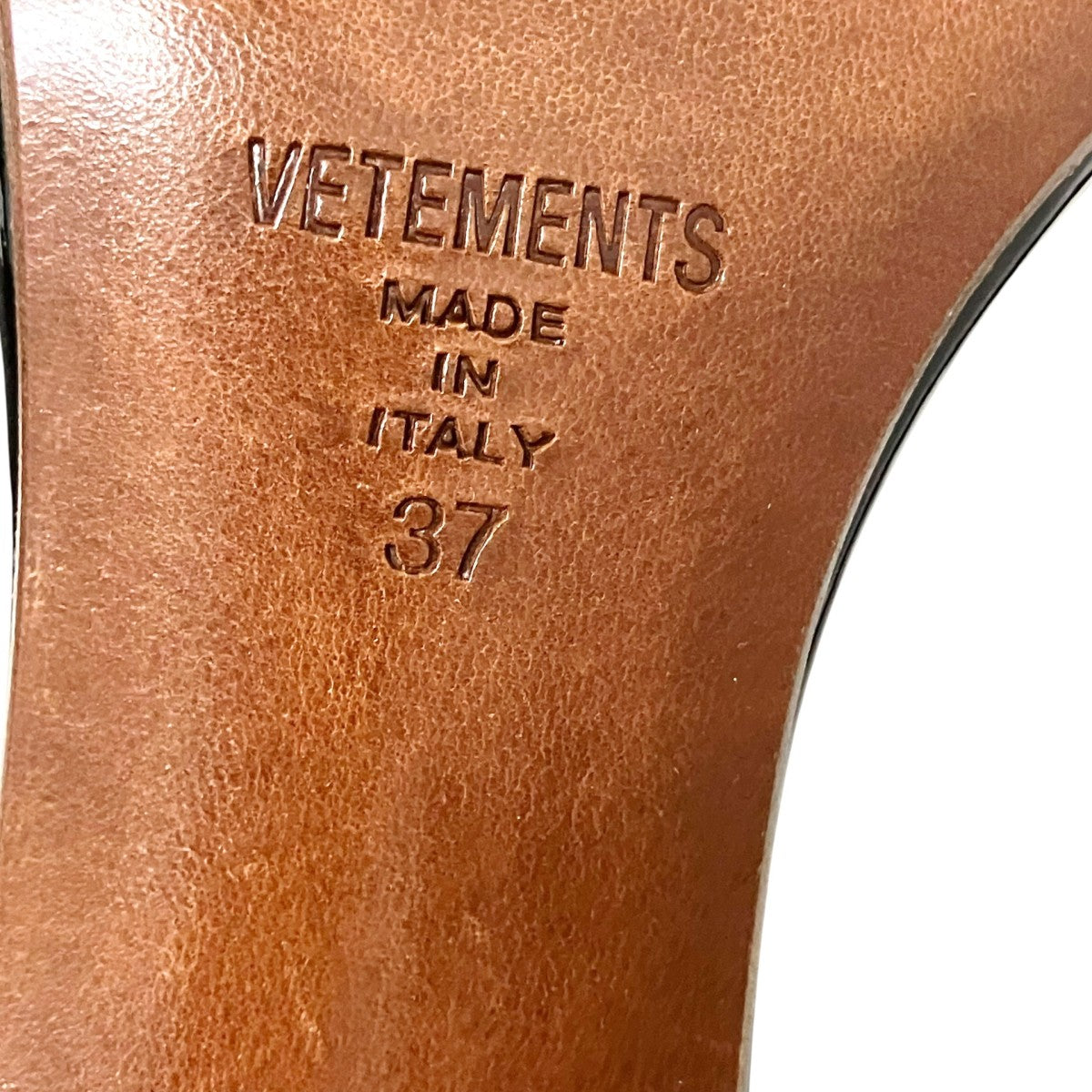 VETEMENTS Eiffel Tower SandalアンクルストラップサンダルWSS19VE19176 古着・中古-7枚目のアイテム画像