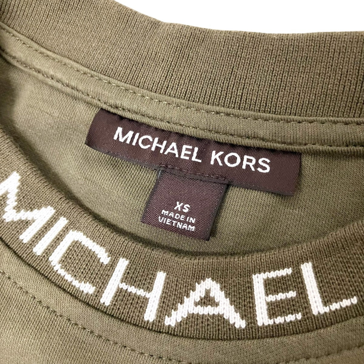 MICHAEL KORS リブロゴスウェットOU150595MF 古着・中古-4枚目のアイテム画像