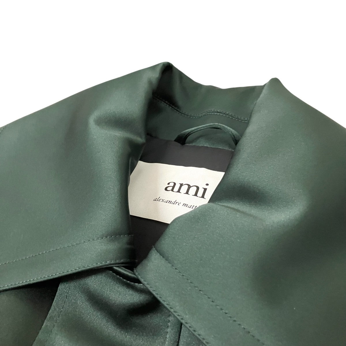 AMI Alexandre Mattiussi Sleeveless jacket with patch pocketsノースリーブジャケットE22HJK001 225 古着・中古-3枚目のアイテム画像