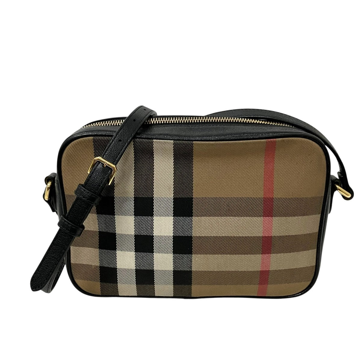 BURBERRY SM CAMERA BAGノバチェックショルダーバッグCNSUPLEA5DON 古着・中古-1枚目のアイテム画像